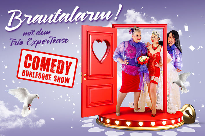 Brautalarm mit dem Trio ExperTease