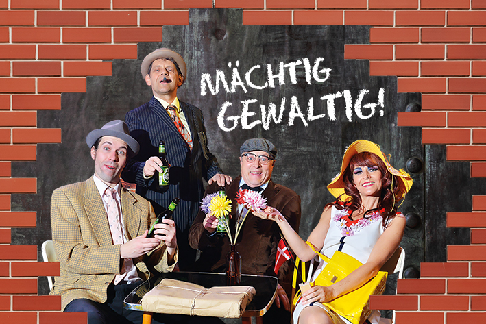 Dinnershow mit der Olsenbande: Mächtig gewaltig!