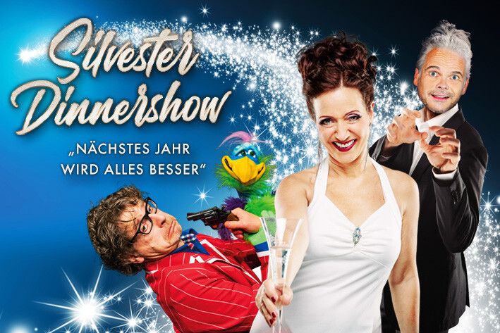 Silvester-Dinnershow mit Katrin Troendle: Nächstes Jahr wird alles besser